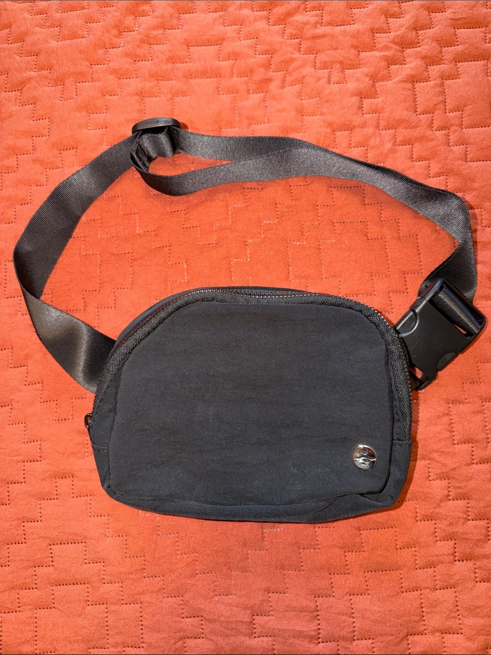 Halara Logo Casual Waist Bag - Black